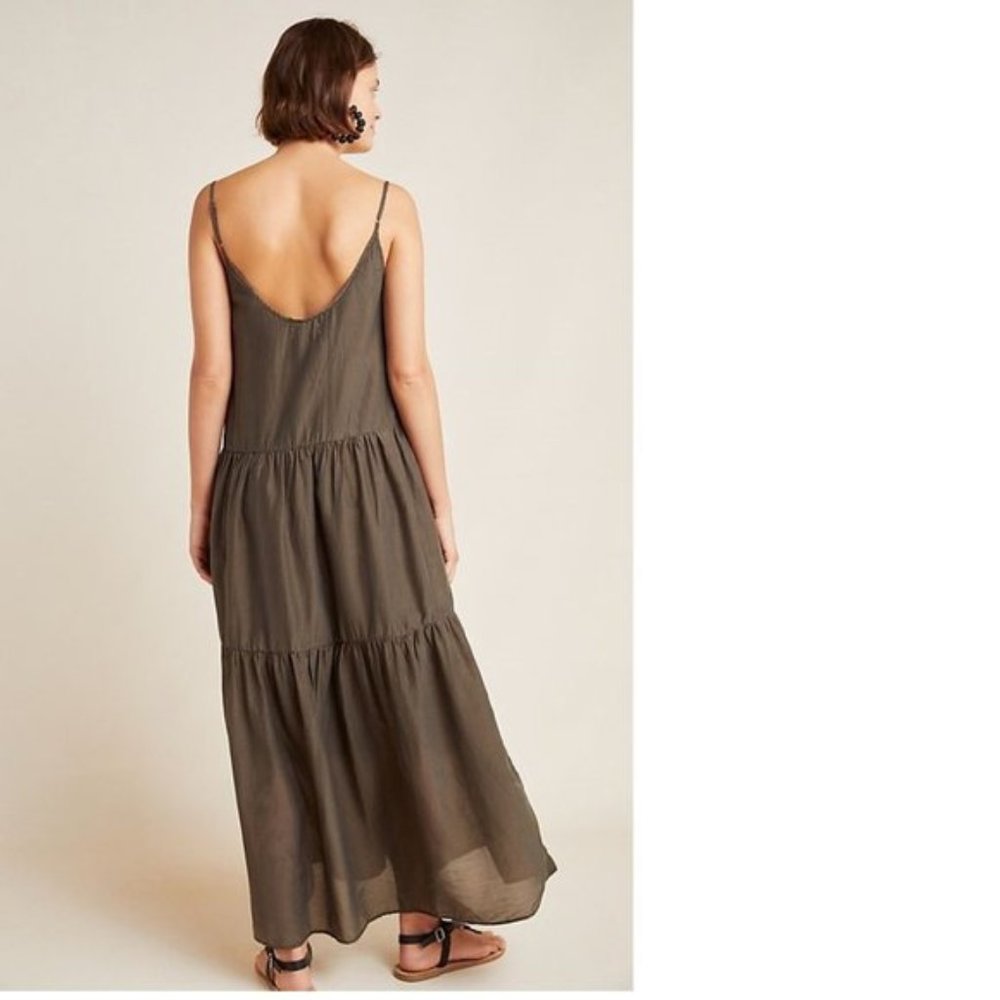 NEW Anthropologie Simone Tiered Maxi Dress - Picture 3 of 3